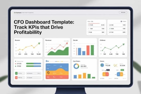 CFO Dashboard Template: Track KPIs That Drive Profitability