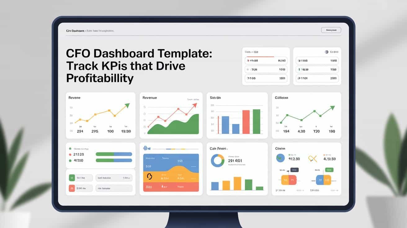 CFO Dashboard Template: Track KPIs That Drive Profitability