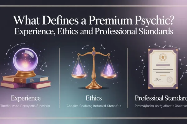 What Defines a Premium Psychic? Experience, Ethics and Professional Standards