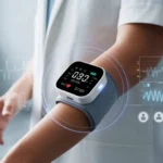 Revolutionary cuffless blood pressure monitoring with continuous tracking.