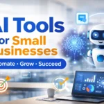 AI tools for small businesses improving decision-making and customer engagement.