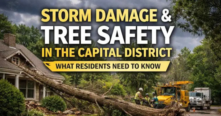 storms Impact Tree Safety in the Capital District