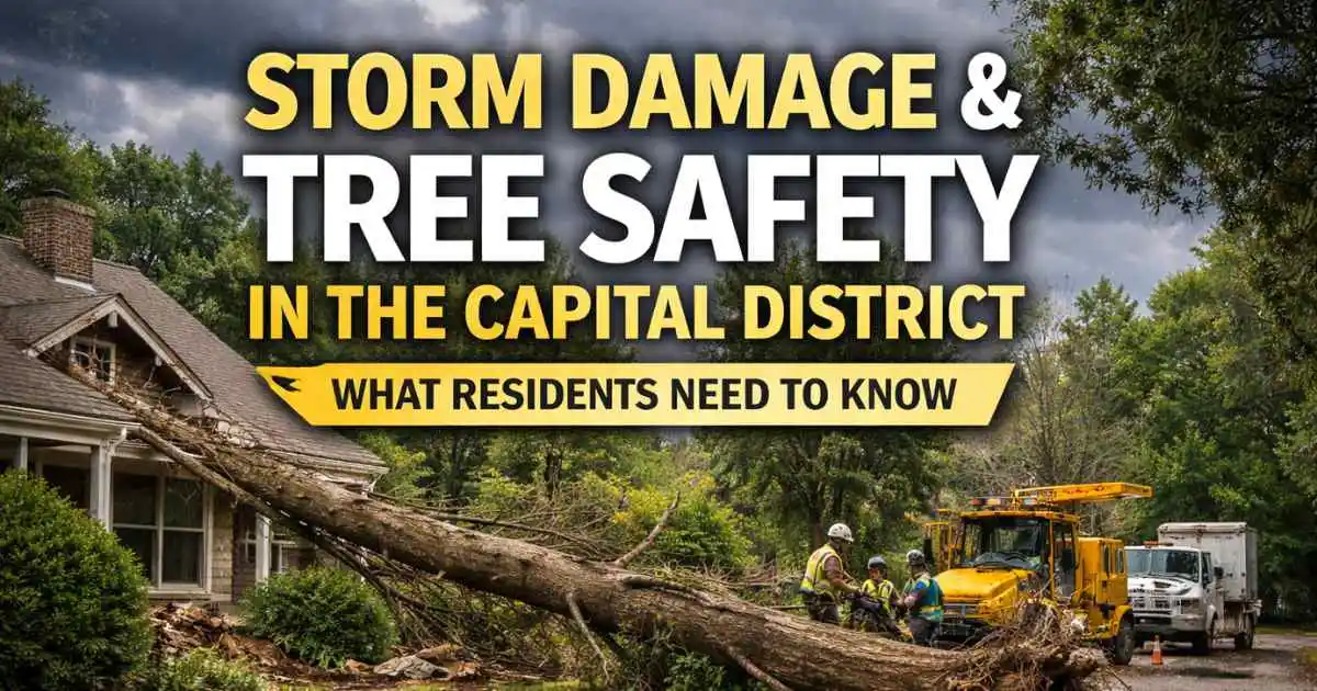 storms Impact Tree Safety in the Capital District