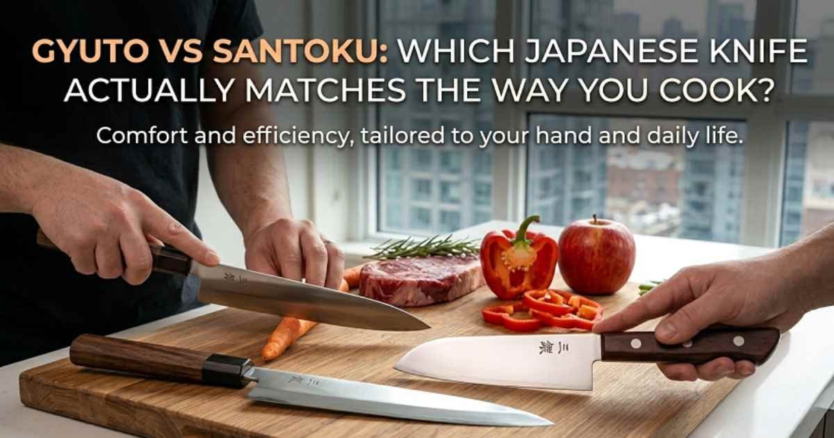 Gyuto vs Santoku