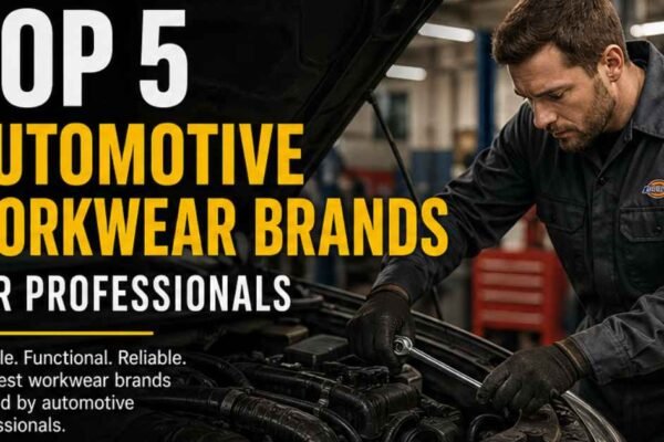 automotive workwear brands