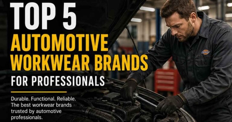 Top 5 Automotive Workwear Brands for Professionals