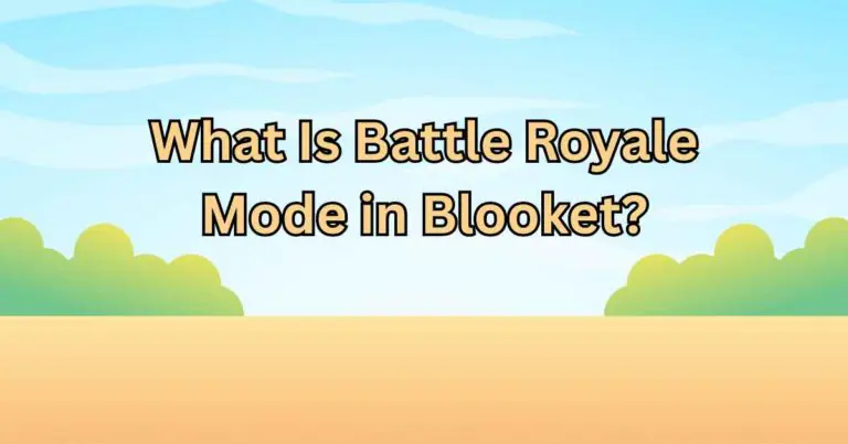 What Is Battle Royale Mode in Blooket?