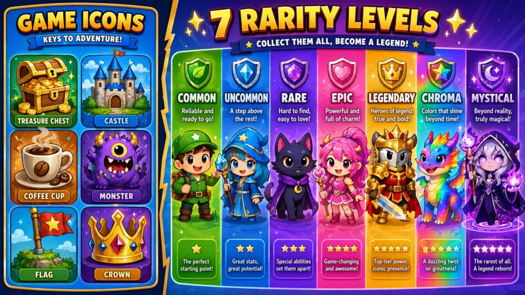 Blooket game modes and Blooks collection chart 2026