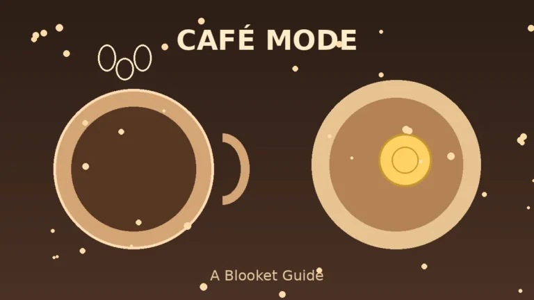 Café Mode in Blooket