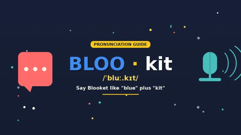 How to Pronounce Blooket?