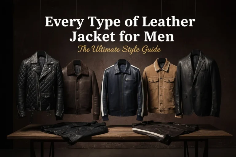 Every Type of Leather Jacket for Men