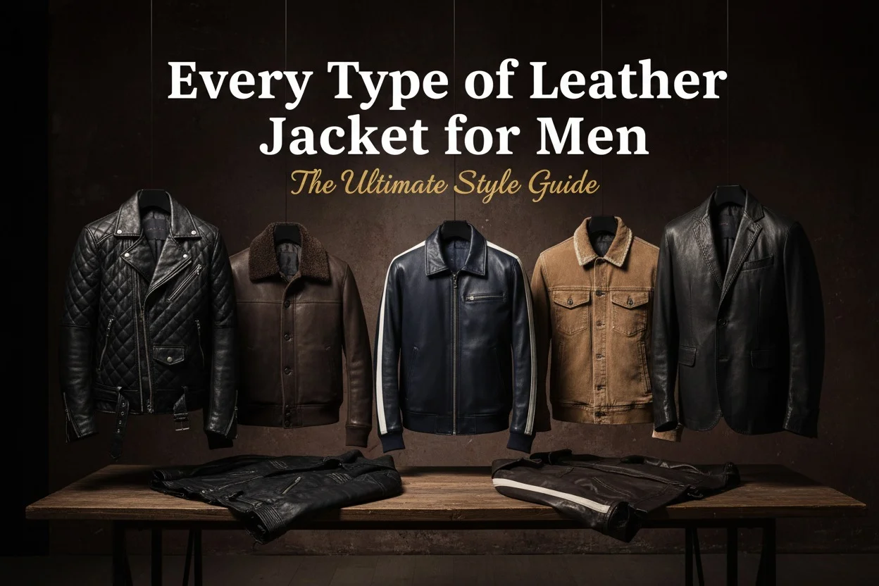 Every Type of Leather Jacket for Men