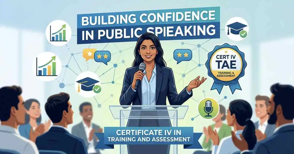 How Certificate IV in Training and Assessment Builds Confidence in Public Speaking