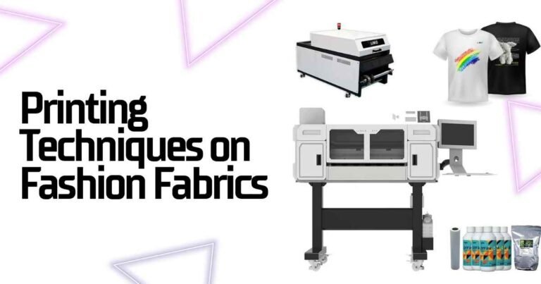 A Comparison of the Application of Different Printing Techniques on Fashion Fabrics