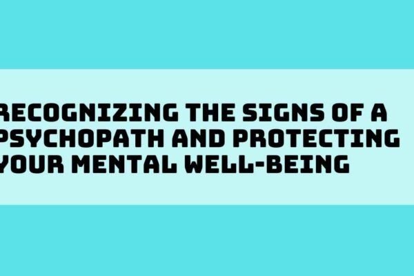 signs of a psychopath