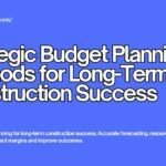 Strategic Budget Planning Methods for Long-Term Construction Success