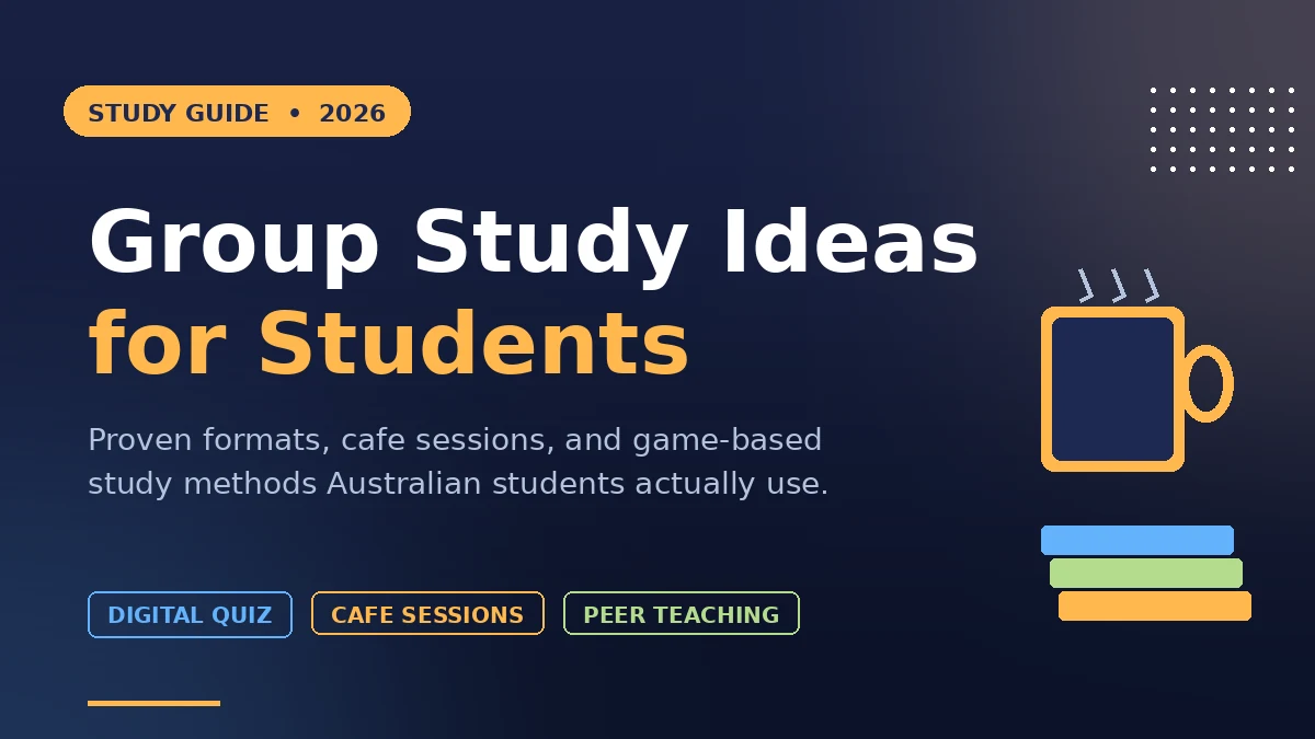 Expert Group Study Ideas