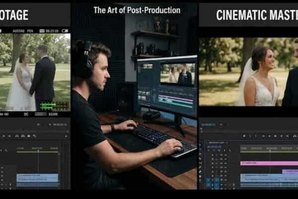 How Professional Video Editing Services Transform Wedding Filmmaking From Raw Footage to Cinematic Masterpieces