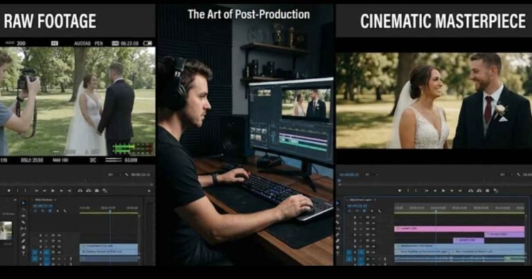 How Professional Video Editing Services Transform Wedding Filmmaking From Raw Footage to Cinematic Masterpieces