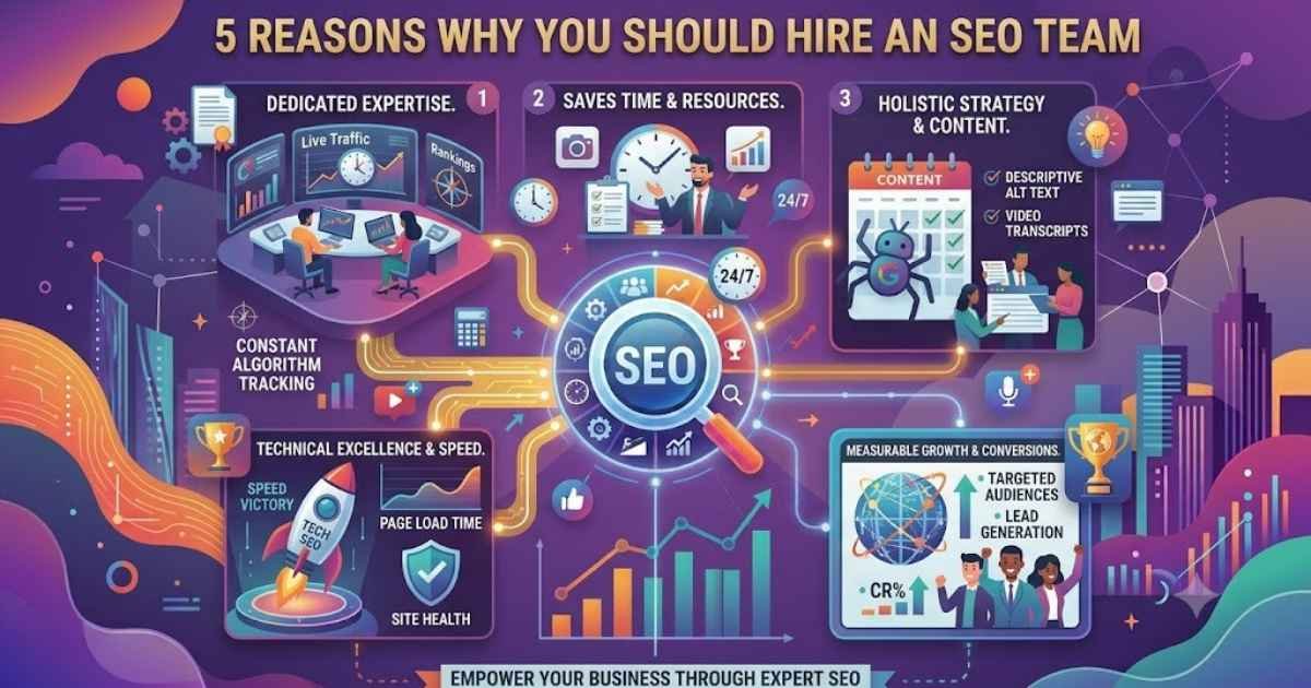 5 Reasons Why You Should Hire an SEO Team