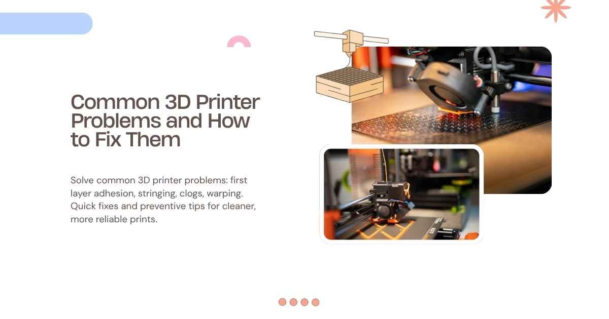 Common 3D Printer Problems and How to Fix Them