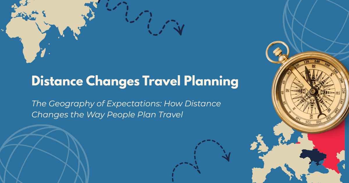 Distance Changes Travel Planning
