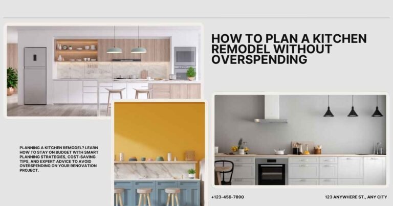 How to Plan a Kitchen Remodel Without Overspending