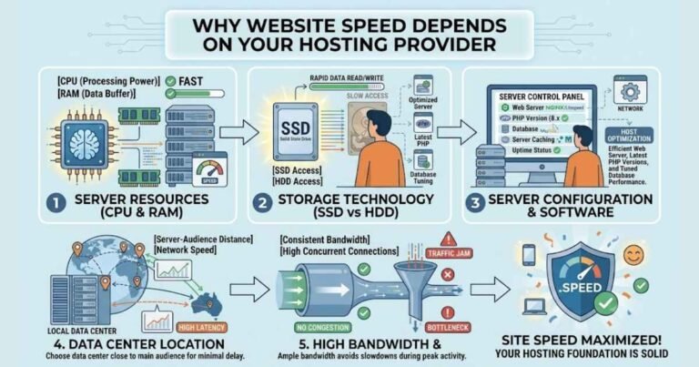 Why Website Speed Depends on Your Hosting Provider