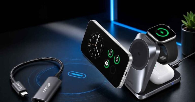 Wireless Chargers and USB to C Adapter