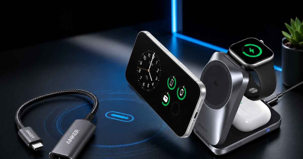 Wireless Chargers and USB to C Adapter