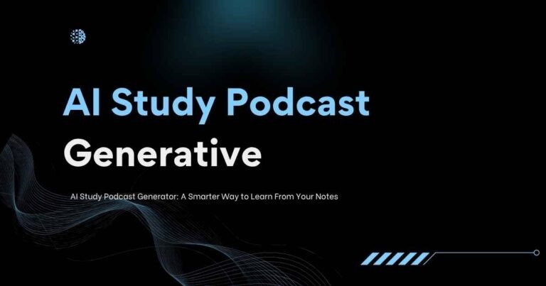 AI Study Podcast Generator