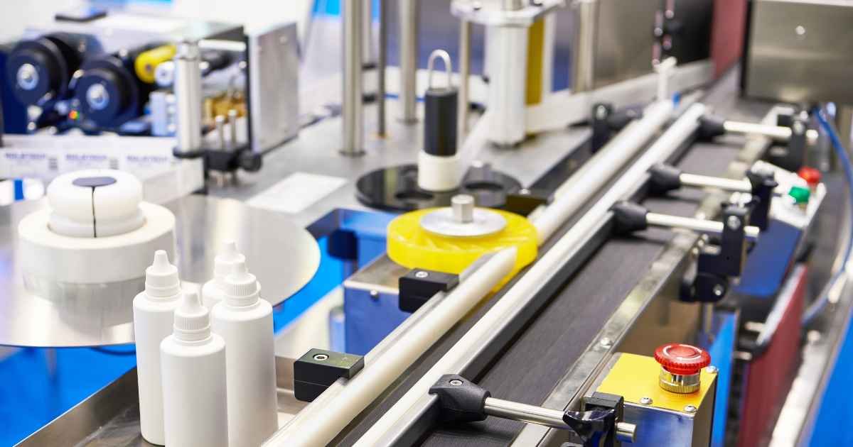 Automatic Bottle Labeling Machine