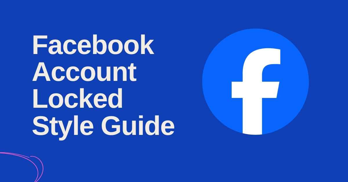 Facebook Account Locked