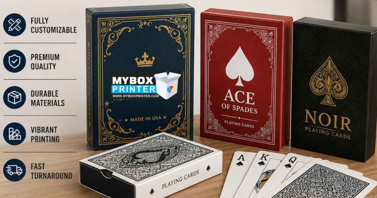 Custom Playing Card Boxes