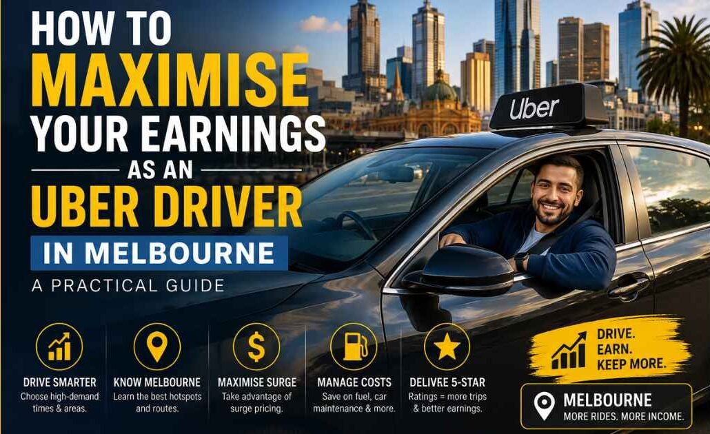 Maximise Earnings Uber Driver Melbourne