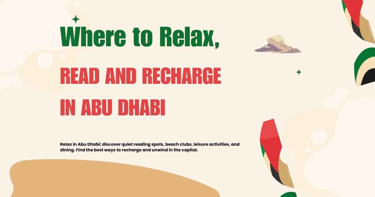 Relax in Abu Dhabi