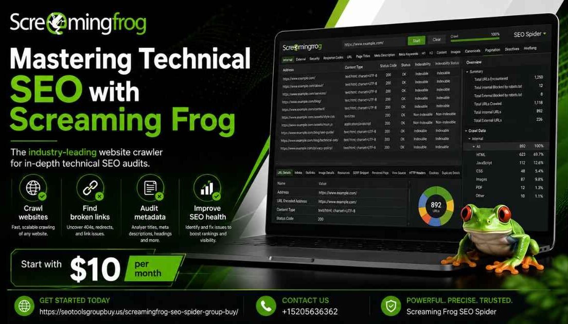 Screaming Frog SEO Spider