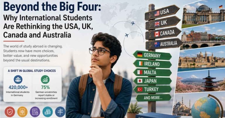 Why International Students Are Rethinking the USA, UK, Canada and Australia