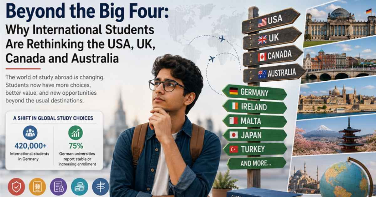 Why International Students Are Rethinking the USA, UK, Canada and Australia