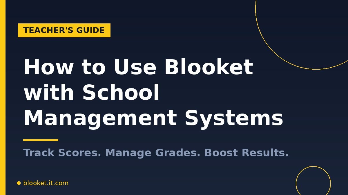 How to Use Blooket with School Management Systems