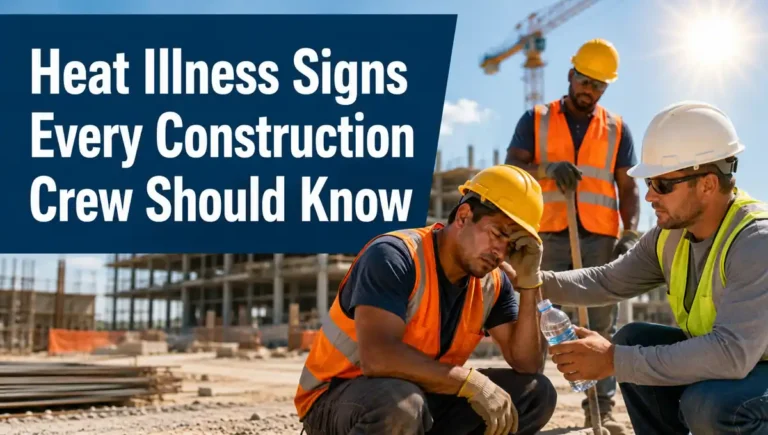 How Safety Training & Knowledge Can Protect Your Team from Heat-Related Illnesses on the Construction Site
