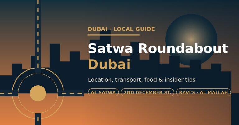 Satwa Roundabout Dubai