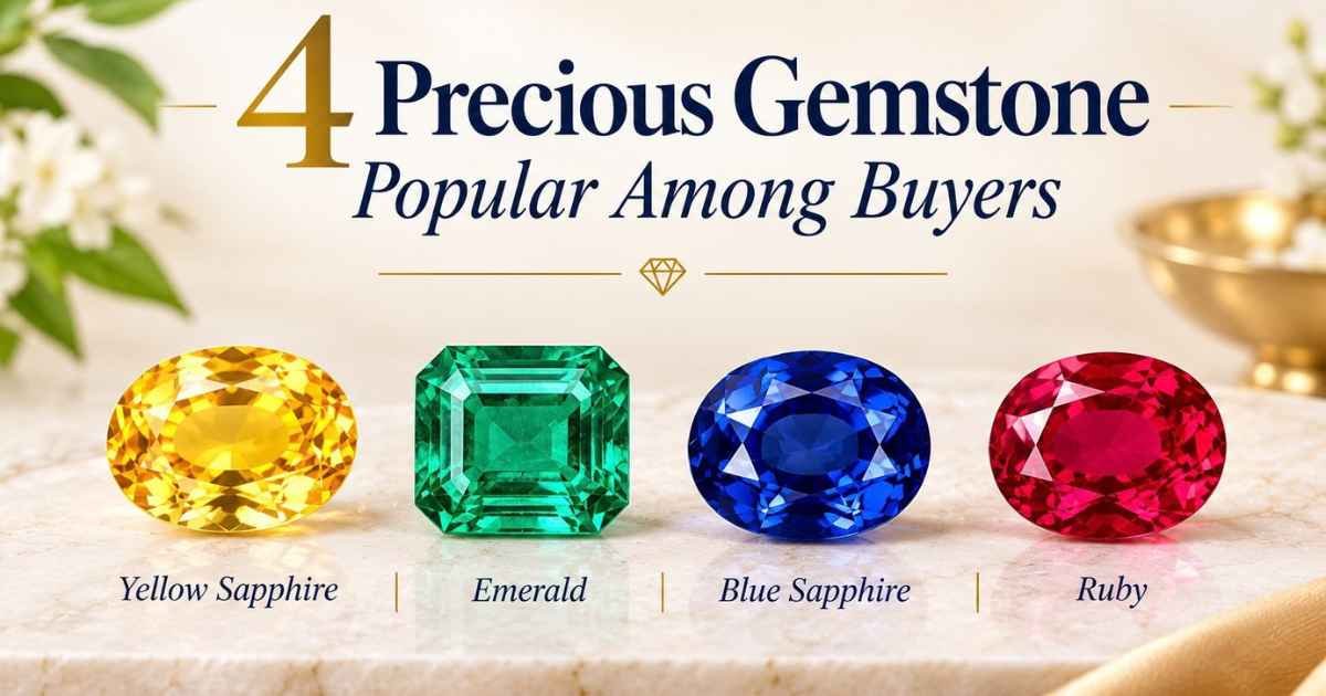 4 Precious Gemstones That Continue To Be Popular Among Buyers