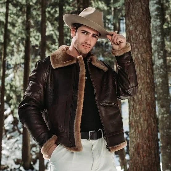 Buy Authentic Shearling Aviator Jackets Online