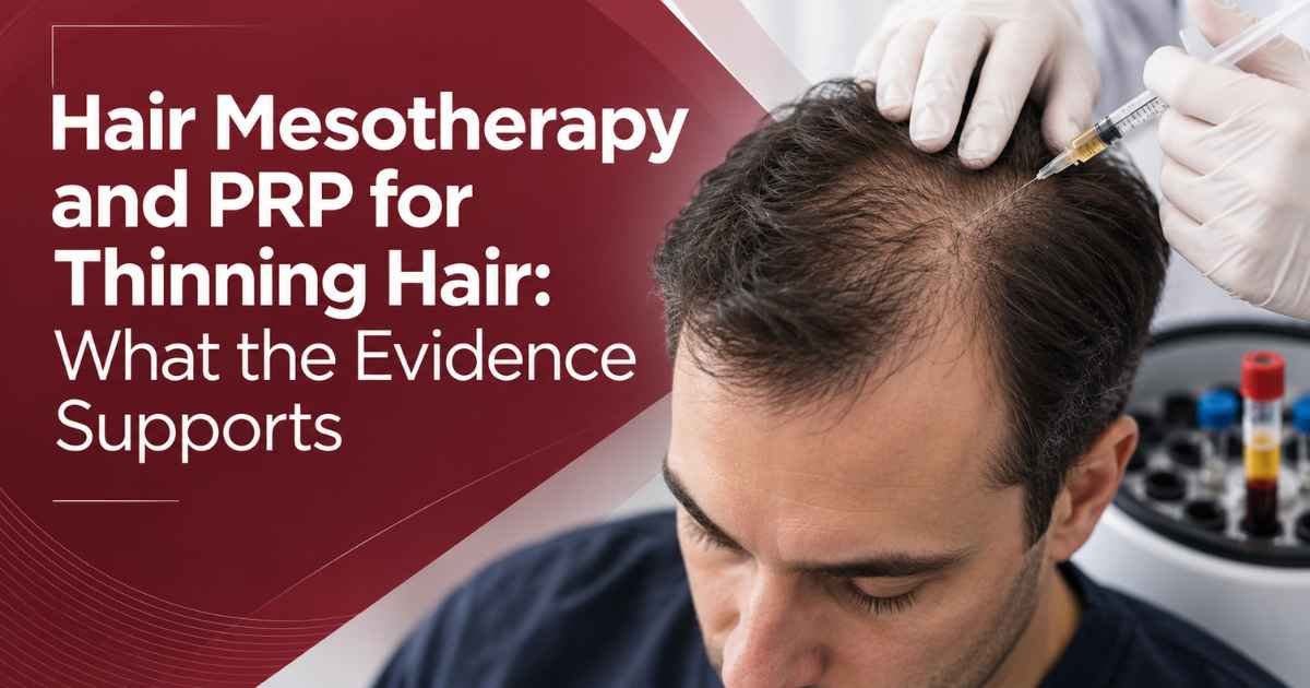 Hair Mesotherapy and PRP for Thinning Hair