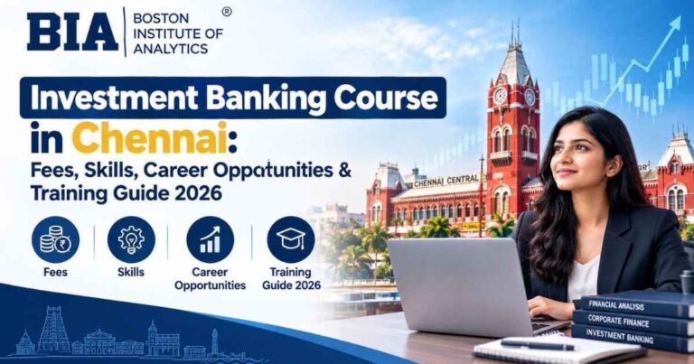 Investment Banking Course in Chennai