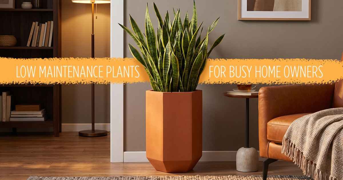 Low-Maintenance Plants