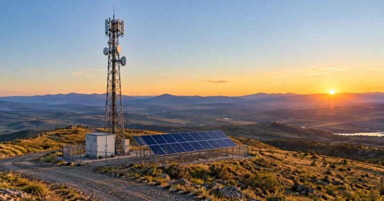 Solar for Telecom Towers