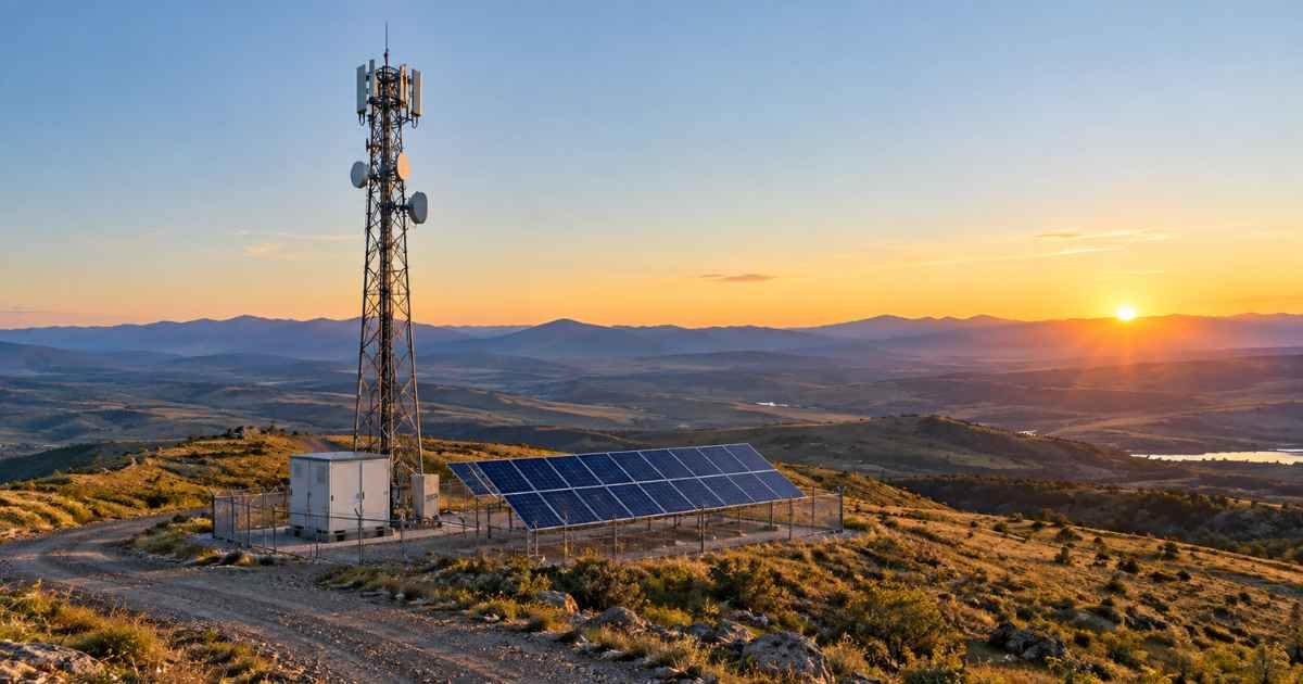Solar for Telecom Towers
