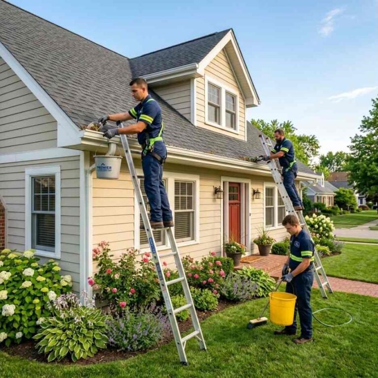 Gutter Cleaning Service service and professional results